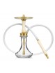 Ocean  Hookah - Kaif Small - Gold/White Wood/Chrome