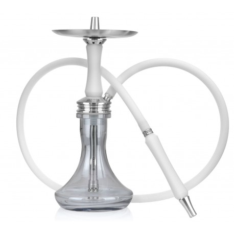 Ocean  Hookah - Kaif Small - Steel White/Chrome