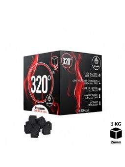 Charbons EL-BADIA 320Â° Cubes 26mm 1kg