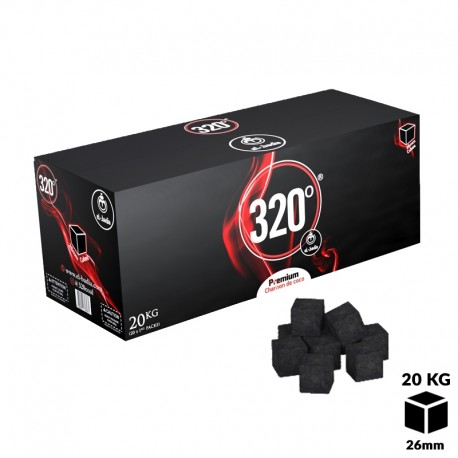 Charbons EL-BADIA 320Â° Cubes 26mm 20kg